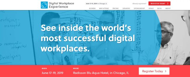 , The Top 15 Digital Workplace Conferences for 2019