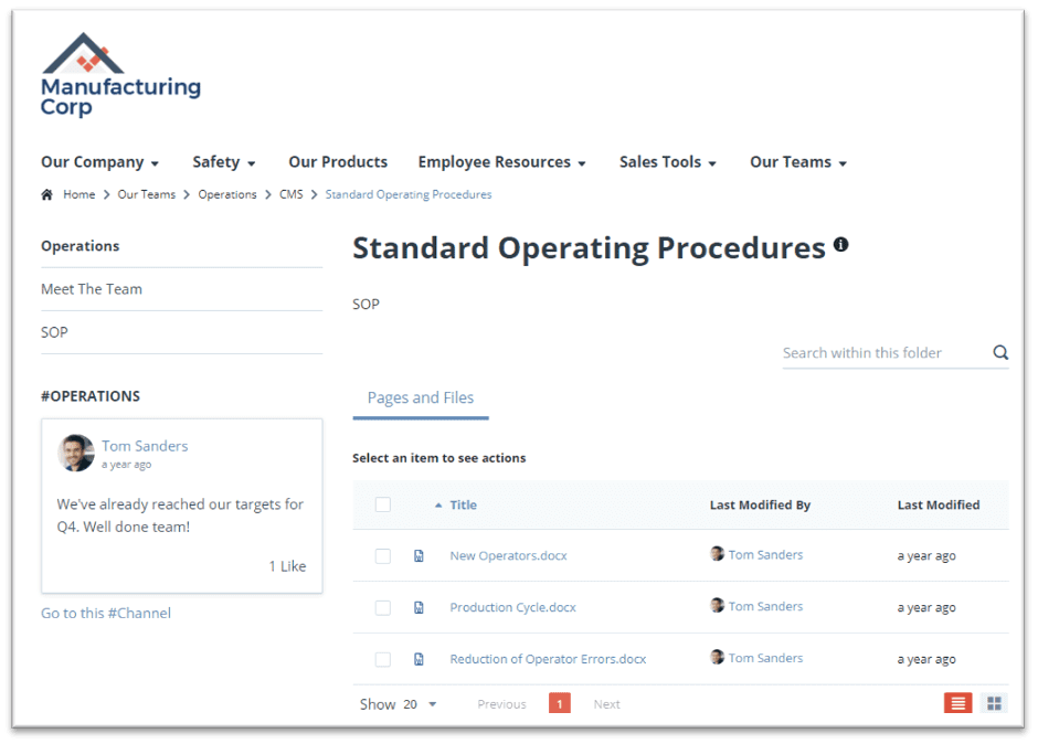 , How an Intranet Can Help Manufacturing Companies